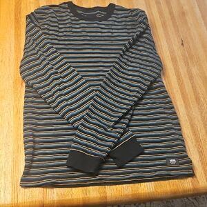 Vans Multicolor Striped Long Sleeve Shirt